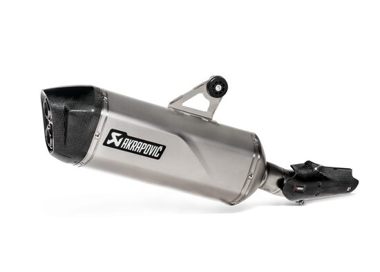 Ponteira escape Akrapovic Slip Titanium BMW R1250 GS e GSA